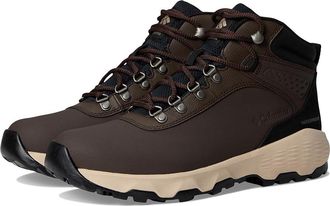 Columbia Newton Wander Leather Womens Climbing Shoes Cordovan/Black : 10.5 B - Medium, Canvas/Leather