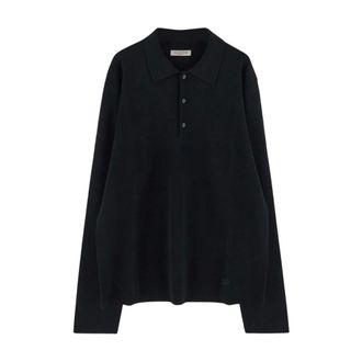 Valentino Heren, Tops, Zwart, Maat: 2XL Wol