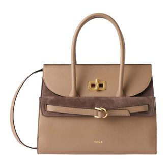 Furla Dames, Tassen, Beige, Maat: ONE Size Leer