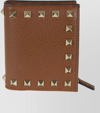 Valentino Garavani leather flap wallet