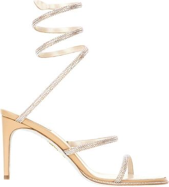 Rene Caovilla Mujer, Zapatos, Beige, Talla: 36 EU