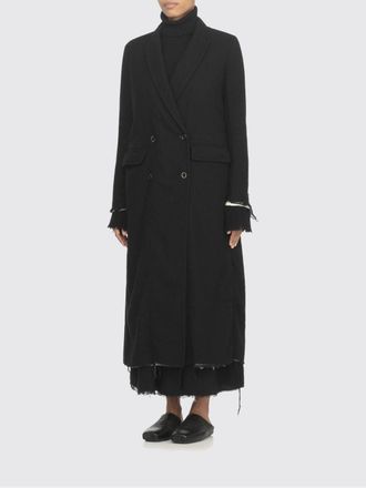 Uma Wang Cappotto doppiopetto Uma Wang in misto lana e lino