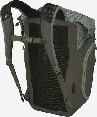 Osprey Mens Transporter Backpack Green Nylon Backpacks