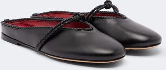Bottega Veneta Lucia leather mules
