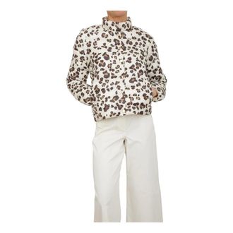 Marella Dames, Jassen, Wit, Maat: 2XL Poliester