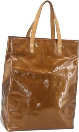 Louis Vuitton Pre-owned Tote Bag - Dames - Vintage Shopper - Bruin - ONE Size - Leer - Vintage