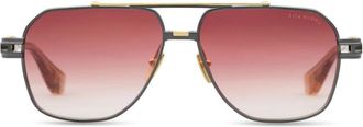 Dita Eyewear Kudru Dts 436 Navigator Zonnebril - unisex - Zonnebrillen - Geel - 61 MM - Accessoires