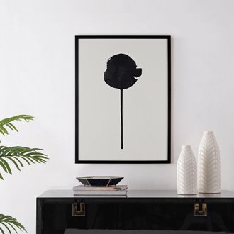 Safavieh Shadow Of A Dandelion Framed Wall Art