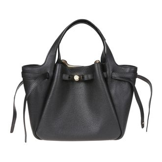 Tory Burch Tory Burch, Tote Bags, female, Black, Size: ONE SIZE Small Romy Tote Bag