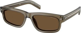 Prada Sunglasses, male, Brown, 55 MM, B11S Sunglasses