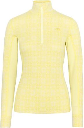 Kari Traa Rose Half-Zip Merinounterw&auml;sche f&uuml;r Damen | beige/gelb