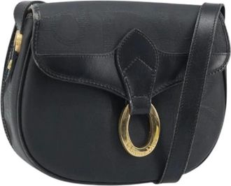 Dior Pre-owned Cross Body Bags, female, Black, Size: ONE SIZE Pre-owned Vintage Shoulder Bag