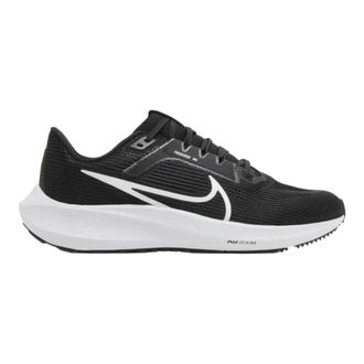 Nike Pegasus 40 Running Sneaker in Black / White Mesh Women