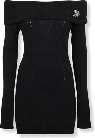 Blumarine Mujer, Vestidos, Negro, Talla: S