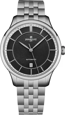 Perrelet First Class Black Dial Mens Watch A1073/9