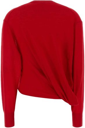 Loewe Red Exterior: Wool Nylon Maglieria Sweater