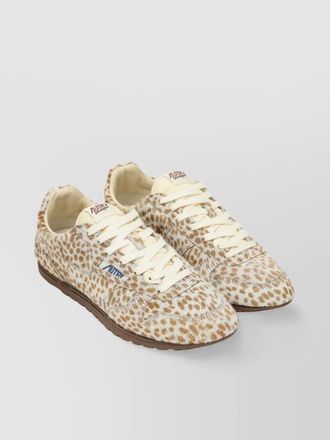 Autry animalier pony skin low-top sneakers