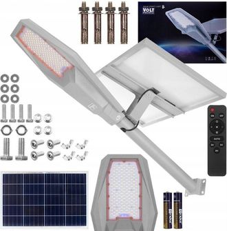 OEM Farola Solar Led De 1200 W Y 40 Ah Para Exteriores, Ideal Para Jard&iacute;n