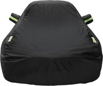 OEM Funda Impermeable Para Suv De 480 X 175 X 150 Cm - Tejido 190t Con Revestimiento Plateado - Protecci&oacute;n Para Exteriores - Funda Impermeable Negra