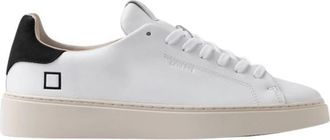 D.A.T.E. Sfera Calf - Heren - Sneakers - Wit - 45 EU - Katoen - Schoenen