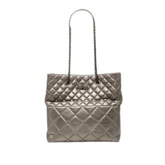 Chanel Bolso Tote Vintage Pre-owned - Pre-owned - Mujer - Gris - ONE SIZE