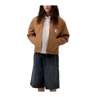Carhartt Work in Progress OG Detroit Jacket - - Jackets - Donna - Marrone - M