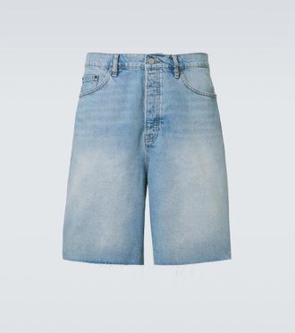 Frame Denim DIstressed denim Bermuda shorts