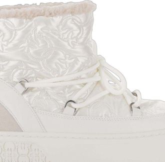 Pinko Womens Boots White Footwear