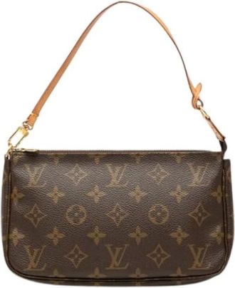 Louis Vuitton Pre-owned Mini Bags, female, Brown, Size: ONE SIZE Pre-owned Pochette Accessoires