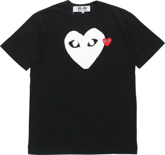 Comme Des Gar&ccedil;ons Emblem Heart T-Shirt Black AZ-T116-051-1