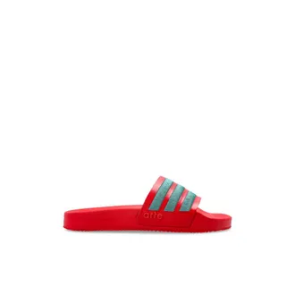 adidas Sliders, male, Red, Size: 13 US Adilette Slides