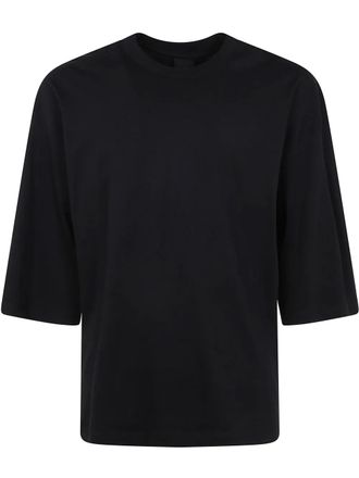 Thom Krom crew-neck cotton T-shirt - Black