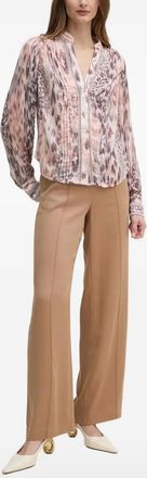 Guess Co Camicia leopardata - Rosa