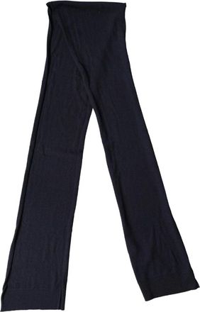 Dolce & Gabbana Stola Sjaal - Dames - Wintersjaals - Zwart - ONE Size - Wol - Accessoires