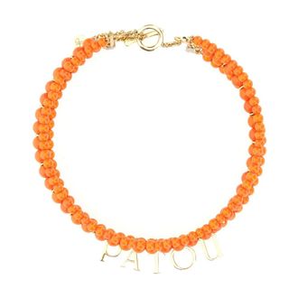 Patou Accessoires, Dames, Oranje, ONE Size, Collana