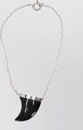 Isabel Marant ellen cable-link chain pendant necklace