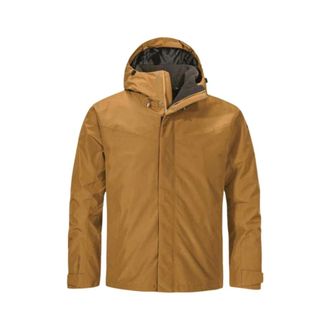 Sch&ouml;ffel 3-in-1 Jas Style Okere - Heren - Sport - Bruin - Maat: 4XL Fleece