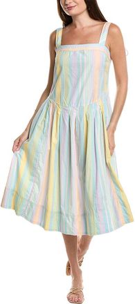Free People Primavera Stripe Midi Dress