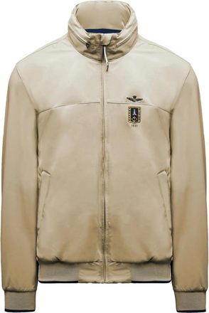 Aeronautica Sailor Jacket Ab 3050Uct 04290 - Heren - Bomber jackets - Beige - M - Polyester - Jassen
