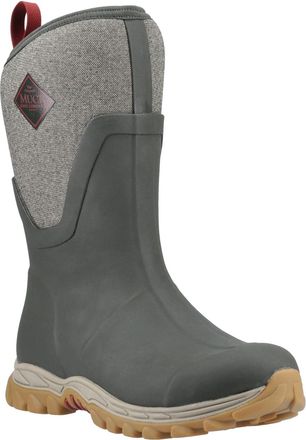 The Original Muck Boot Company Arctic Sport II Mid Rubber WoMens Olive/Herringbone Winter Mid Calf - Size UK 7