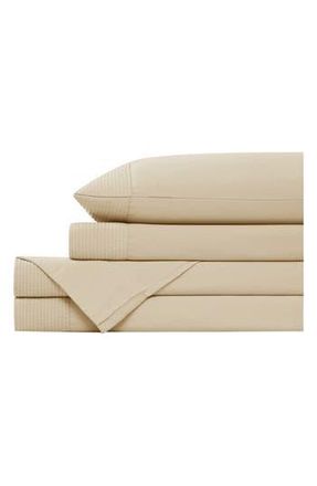 Southshore Fine Linens Premium Collection Pleated Extra Deep Pocket Sheet Set in Sand at Nordstrom Rack, Size Twin