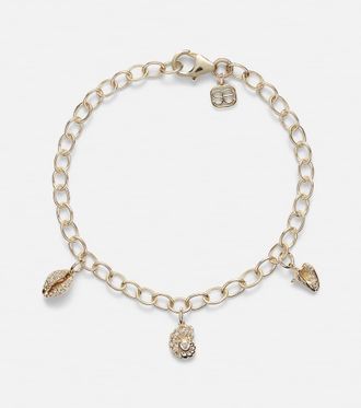 Sydney Evan Bracciale in oro 14kt con diamanti