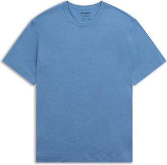 Bergans Logo Merino Tee Merinoshirt f&uuml;r Herren | blau