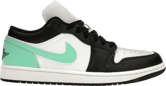 Nike Jordan Nike Air Jordan 1 Low Sneaker in White / Green Glow Men Low-Top