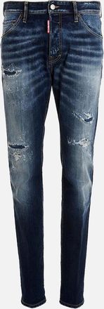 Dsquared2 Mens Dsquared2 One Life One Planet Cool Guy Jeans in Dark Blue - Size: 38/32