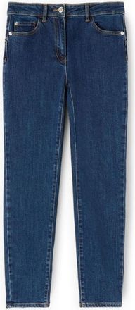 Motivi Gisele Push-up Skinny Jeans - Dames - Cropped Jeans - Blauw - 2XS - Katoen - Jeans