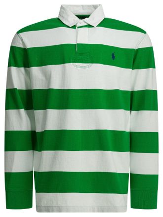 Polo Ralph Lauren Poloshirt mit Kn&ouml;pfen und Logo