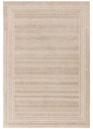 Novatrend Alfombra moderna de pura lana sal&oacute;n Beige 160x230 cm