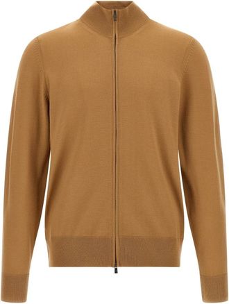 HUGO BOSS Uomo, Maglie, Marrone, XL, new