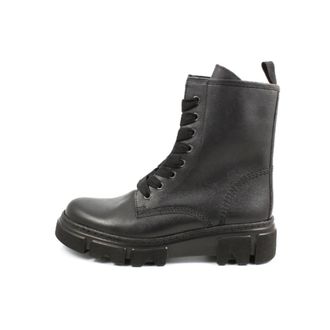 Gabor Klassieke veterlaarzen - Dames - Veterlaarzen - Zwart - 37 EU - Leer - Schoenen
